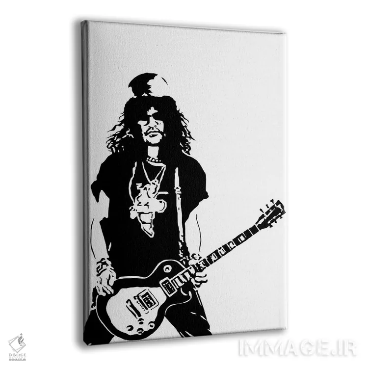 تابلو مدرن اسلش اثر دراپ کیک آرت - نمای پرسپکتیو محصول