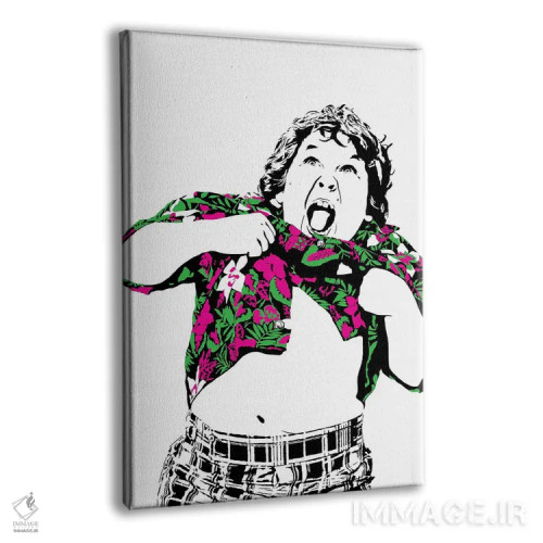 تابلو مدرن چانک اثر دراپ کیک آرت - نمای پرسپکتیو محصول