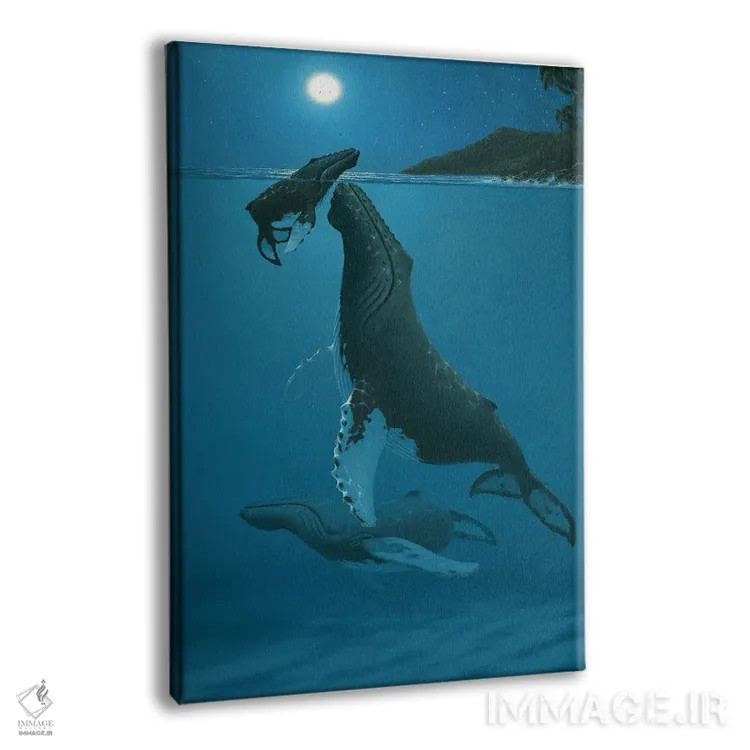 تابلو دکوراتیو معجزه کهالا اثر درک هانسن - نمای پرسپکتیو محصول