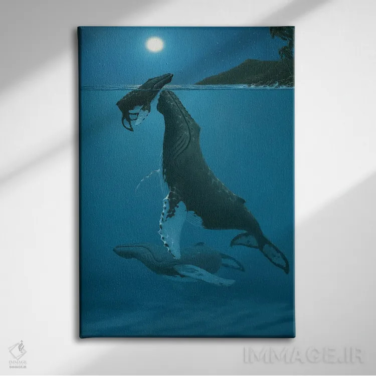 تابلو دکوراتیو معجزه کهالا اثر درک هانسن - نمای روبهرو روی دیوار