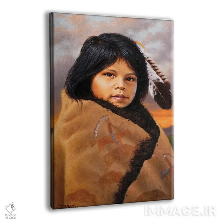 تابلو دکوراتیو ردای پدرش اثر درک هانسن - نمای پرسپکتیو محصول