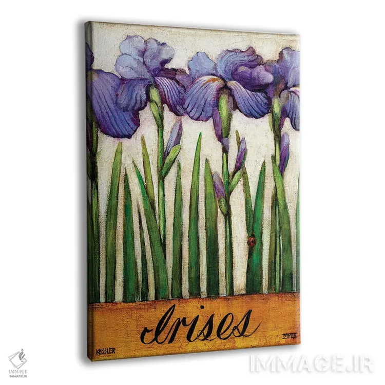 تابلو دکوراتیو زنبق ها اثر دنیل پاتریک کس لر - نمای پرسپکتیو محصول