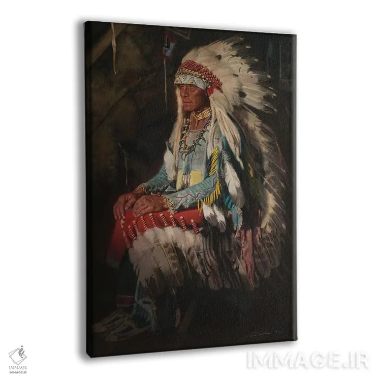 تابلو دکوراتیو زینت و شکوه اثر دیوید ادوارد کوسرا - نمای پرسپکتیو محصول