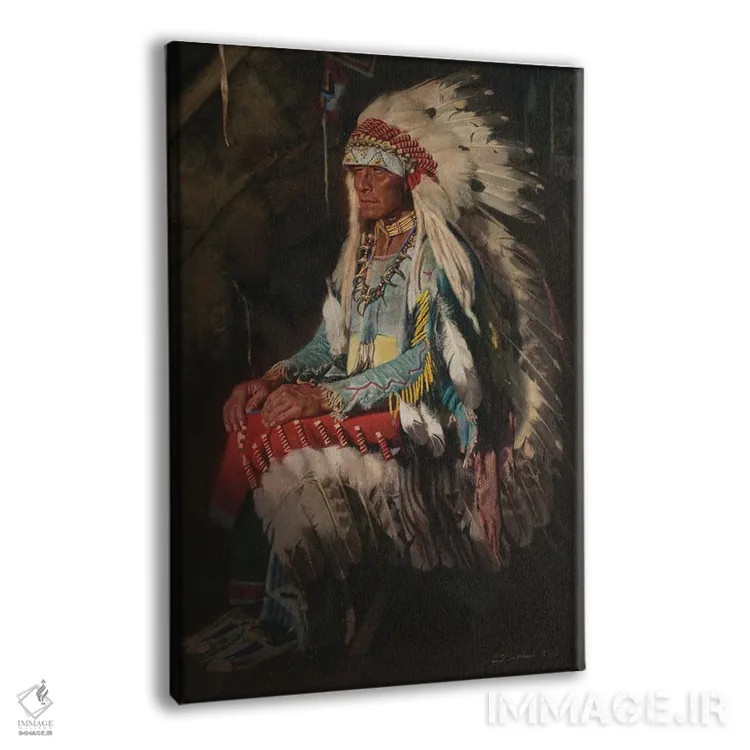 تابلو دکوراتیو زینت و شکوه اثر دیوید ادوارد کوسرا - نمای پرسپکتیو محصول