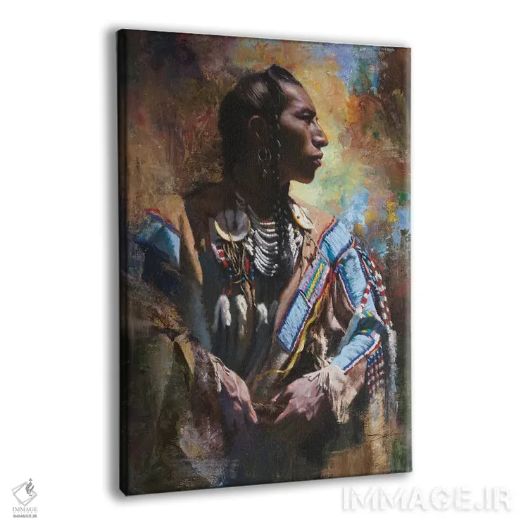 تابلو دکوراتیو تزیین شده اثر دیوید ادوارد کوسرا - نمای پرسپکتیو محصول