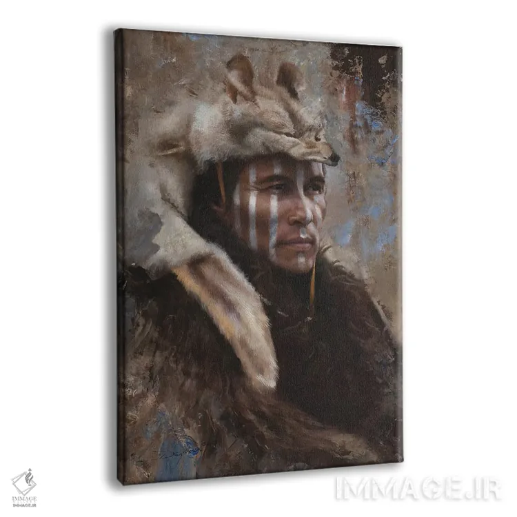 تابلو دکوراتیو پیشاهنگ زمستانی اثر دیوید ادوارد کوسرا - نمای پرسپکتیو محصول