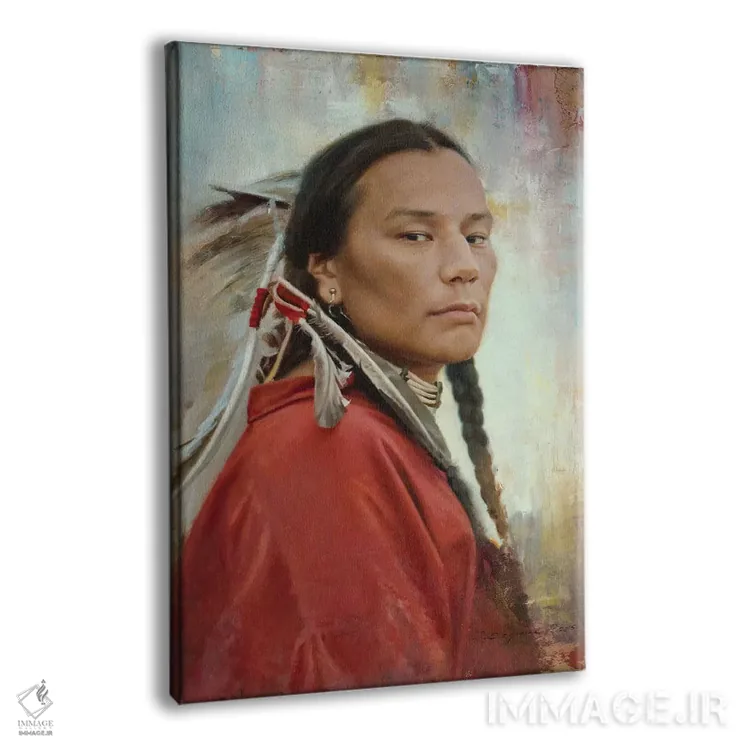 تابلو دکوراتیو وقار اثر دیوید ادوارد کوسرا - نمای پرسپکتیو محصول