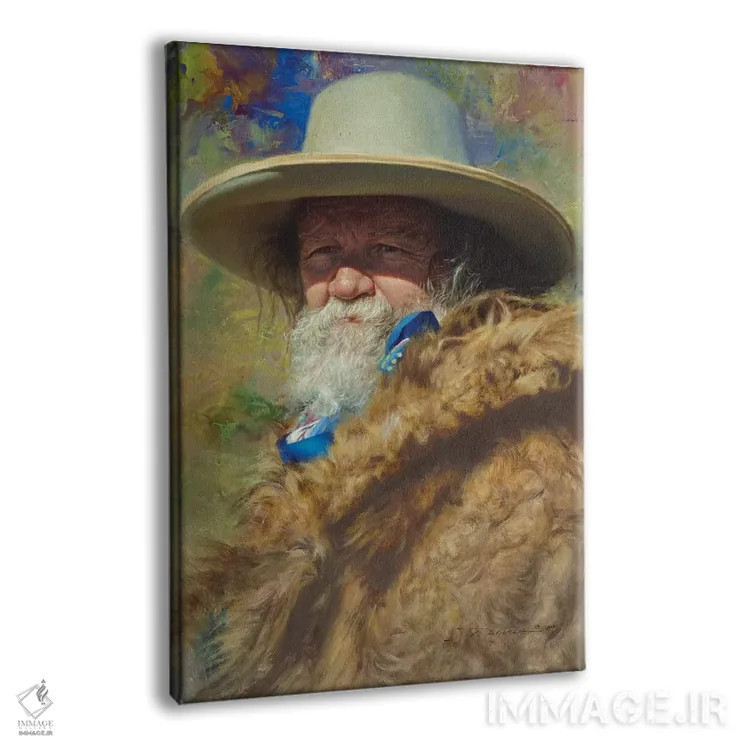 تابلو دکوراتیو سفیر دشت های مرتفع اثر دیوید ادوارد کوسرا - نمای پرسپکتیو محصول