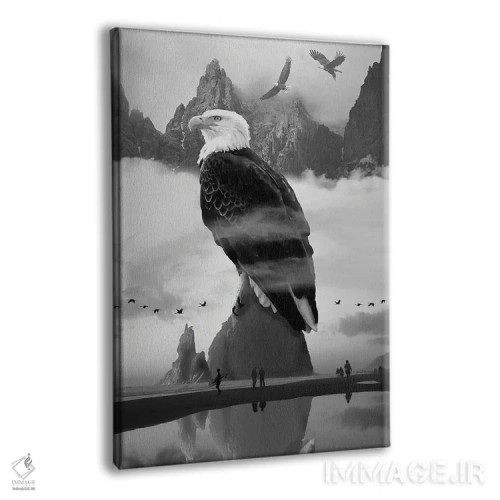 تابلو دکوراتیو نقطه عقاب ها اثر دیوید لوبلاو - نمای پرسپکتیو محصول