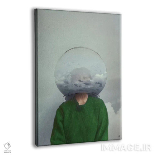 تابلو دکوراتیو باران ابدی اثر دیاندرا لی - نمای پرسپکتیو محصول