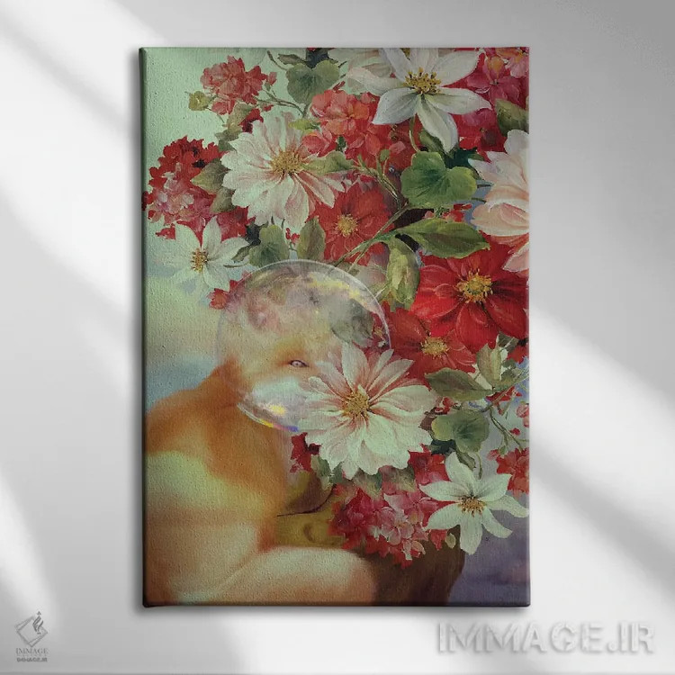 تابلو دکوراتیو خوب اثر دیاندرا لی - نمای روبهرو روی دیوار