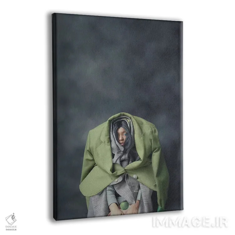 تابلو دکوراتیو صدف اثر دیاندرا لی - نمای پرسپکتیو محصول