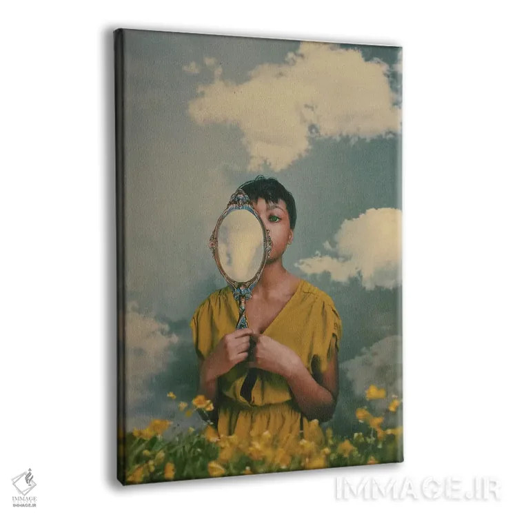 تابلو دکوراتیو گردباد اثر دیاندرا لی - نمای پرسپکتیو محصول