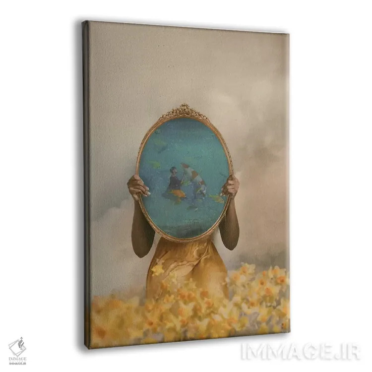 تابلو دکوراتیو ماهی بزرگ اثر دیاندرا لی - نمای پرسپکتیو محصول