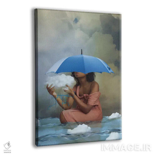 تابلو دکوراتیو درست یا غلط؟ اثر دیاندرا لی - نمای پرسپکتیو محصول