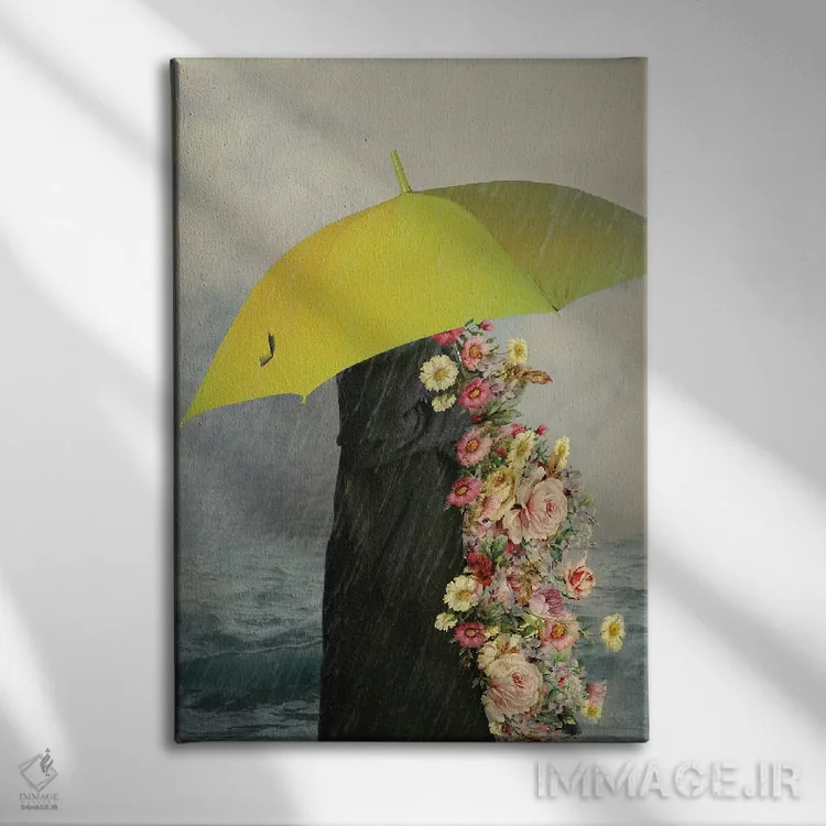تابلو دکوراتیو شفا اثر دیاندرا لی - نمای روبهرو روی دیوار