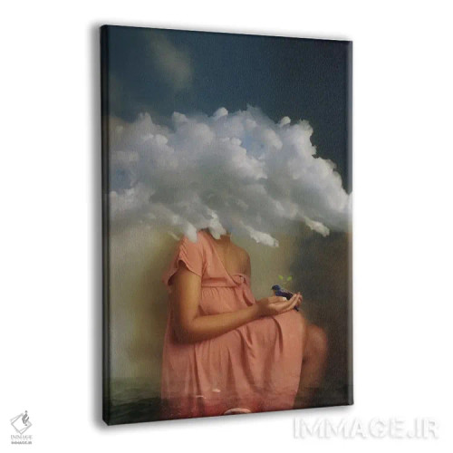 تابلو دکوراتیو نفلباتا اثر دیاندرا لی - نمای پرسپکتیو محصول