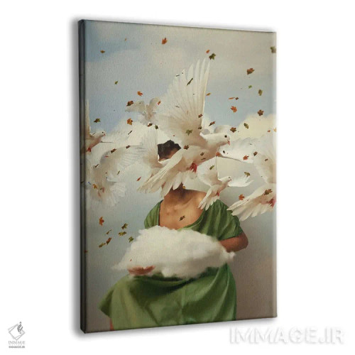 تابلو دکوراتیو تکرار اثر دیاندرا لی - نمای پرسپکتیو محصول