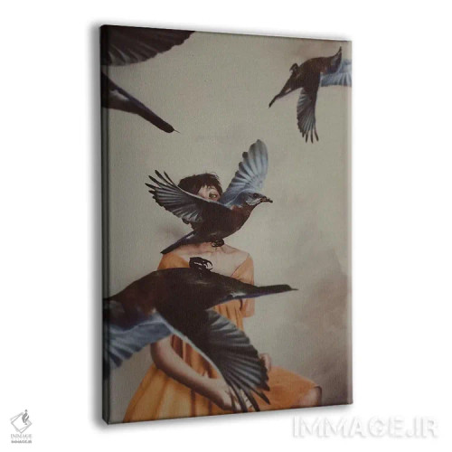 تابلو دکوراتیو از هم پاشیده شدن اثر دیاندرا لی - نمای پرسپکتیو محصول