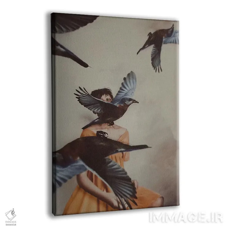 تابلو دکوراتیو از هم پاشیده شدن اثر دیاندرا لی - نمای پرسپکتیو محصول