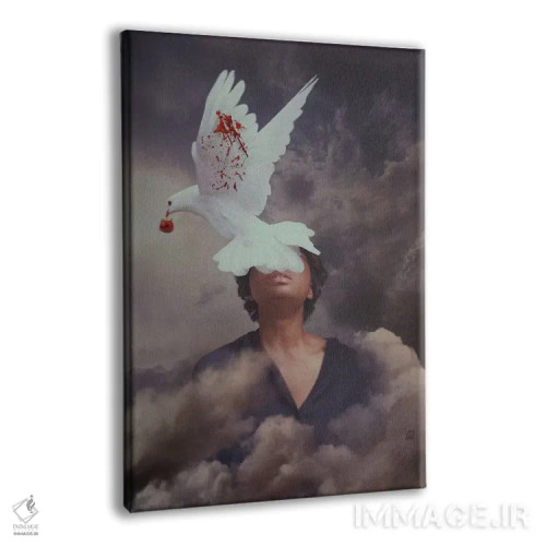 تابلو دکوراتیو ترس ها اثر دیاندرا لی - نمای پرسپکتیو محصول