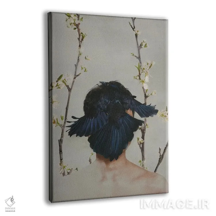 تابلو دکوراتیو پنهان کردن خودمان اثر دیاندرا لی - نمای پرسپکتیو محصول