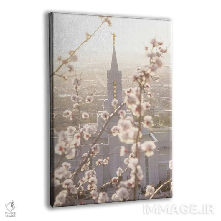 تابلو دکوراتیو بهار فراوان اثر داستین لفور - نمای پرسپکتیو محصول
