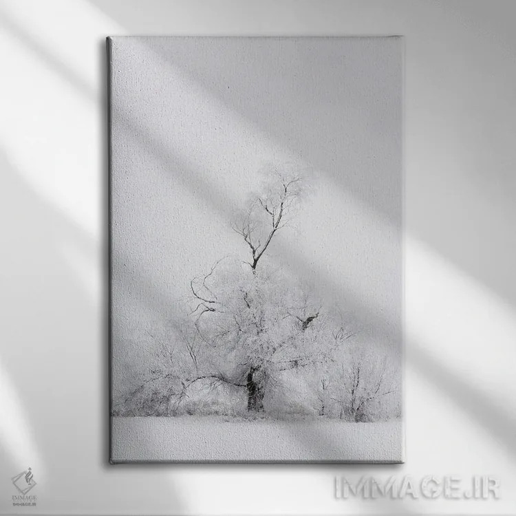 تابلو دکوراتیو درخت روح اثر داستین لفور - نمای روبهرو روی دیوار