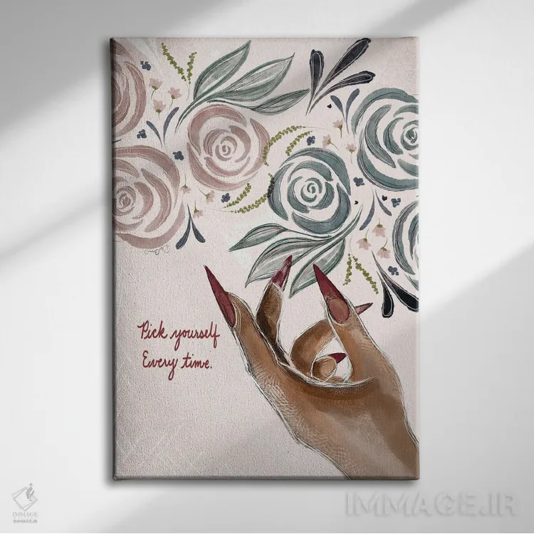 تابلو دکوراتیو هر بار اثر دی لاشه آرتیستری - نمای روبهرو روی دیوار