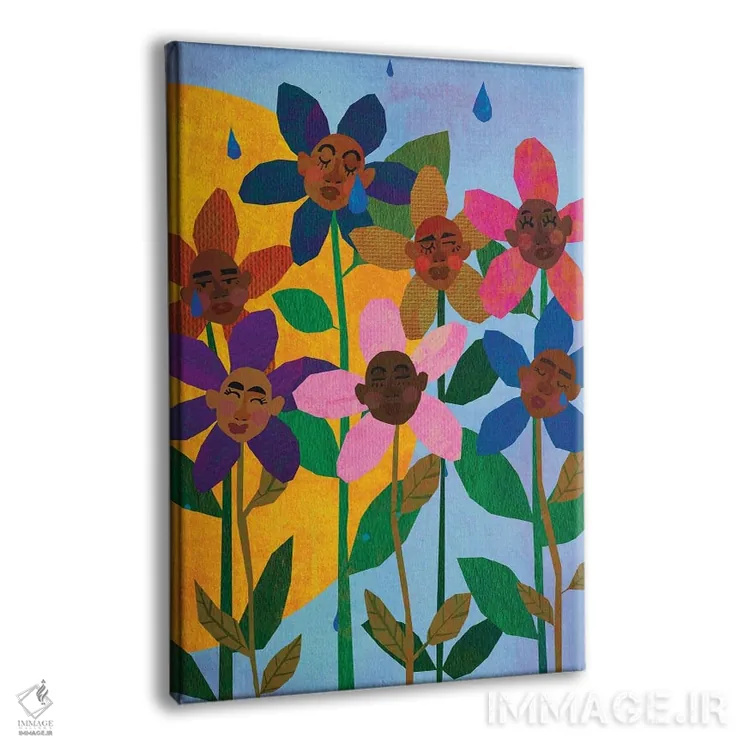 تابلو دکوراتیو شکستن سد اثر دی لاشه آرتیستری - نمای پرسپکتیو محصول