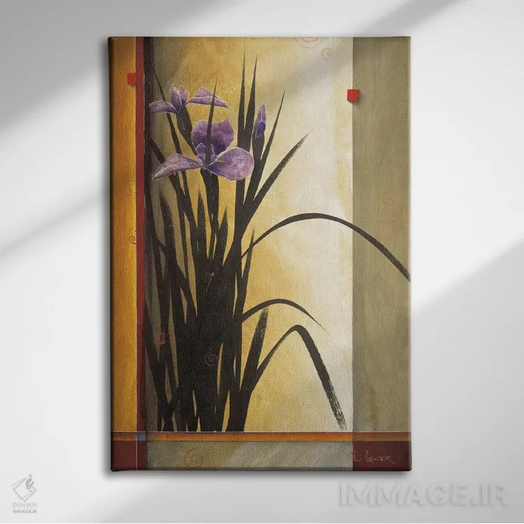 تابلو دکوراتیو واحه اثر دان لی -لگر - نمای روبهرو روی دیوار