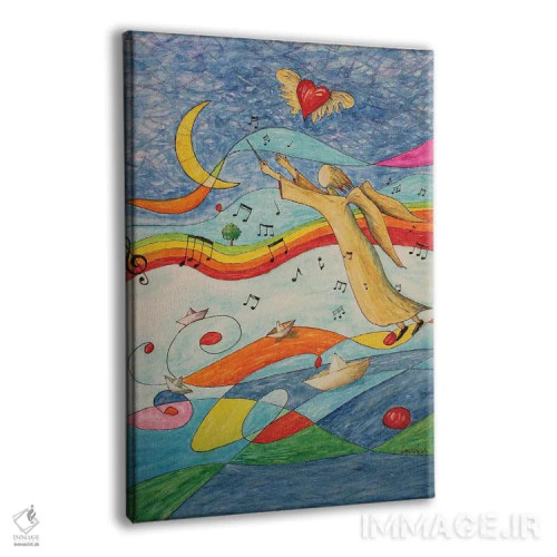 تابلو دکوراتیو سفر برون مرزی اثر دوناتو لاراتوندا - نمای پرسپکتیو محصول