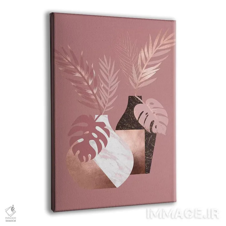 تابلو دکوراتیو گلدان گل رز اثر دانیلو د آلکساندریا - نمای پرسپکتیو محصول