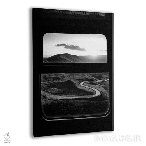 تابلو دکوراتیو نمای قطار اثر دانیلو د آلکساندریا - نمای پرسپکتیو محصول