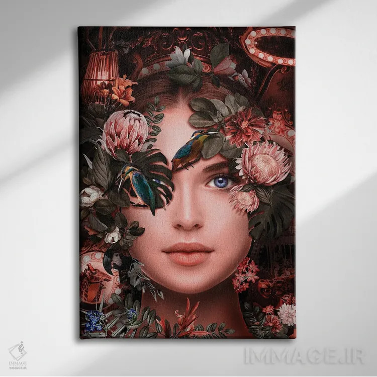 تابلو دکوراتیو رویای تراکوتا II اثر دانیلو د آلکساندریا - نمای روبهرو روی دیوار
