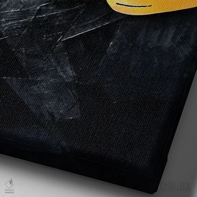 تابلو دکوراتیو پاپ آرت خیابانی اثر دانیلو د آلکساندریا - نمای نزدیک بافت بوم