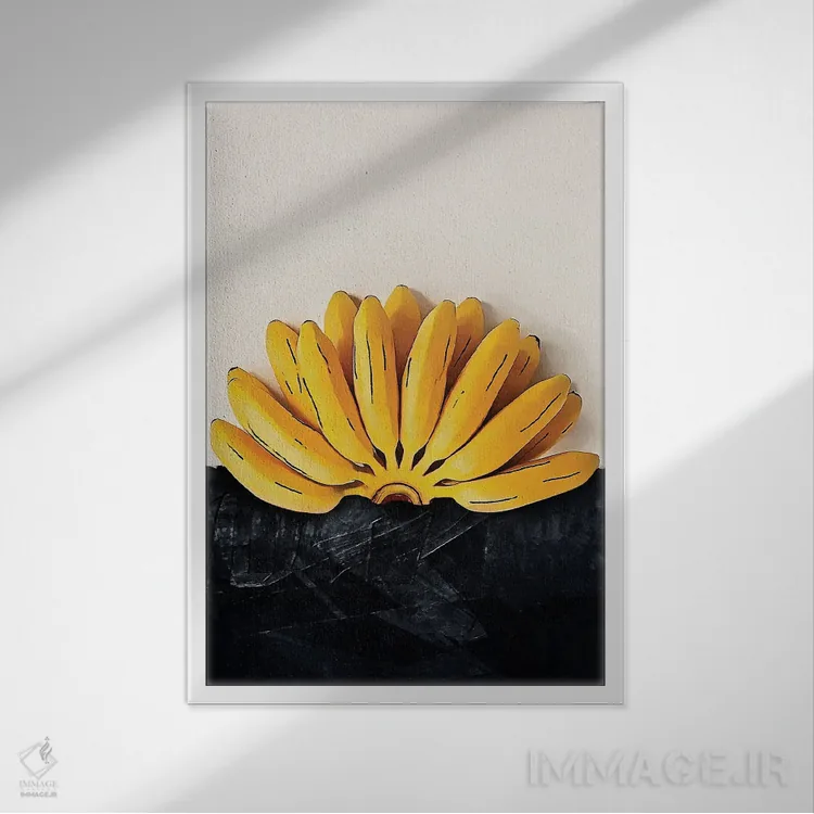 تابلو دکوراتیو پاپ آرت خیابانی اثر دانیلو د آلکساندریا - نمای قابدار سفید