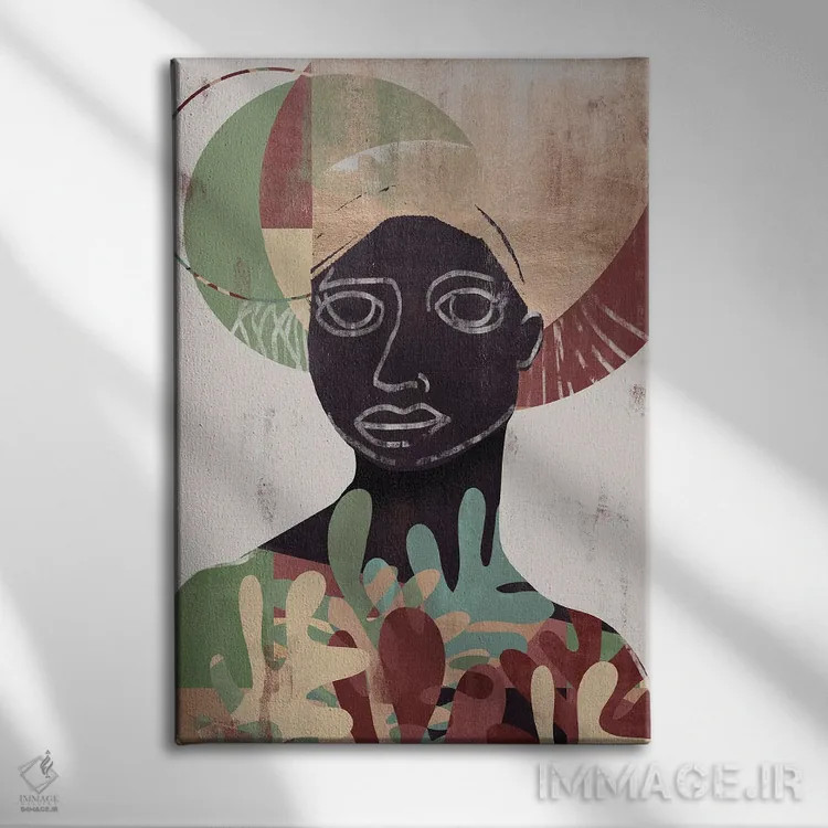تابلو مدرن پر از رنگ VIII اثر دانیلو د آلکساندریا - نمای روبهرو روی دیوار