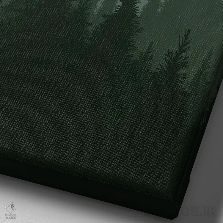 تابلو مدرن انتزاعی اسکانباوراوی دوازده اثر دانیلو د آلکساندریا - نمای نزدیک بافت بوم