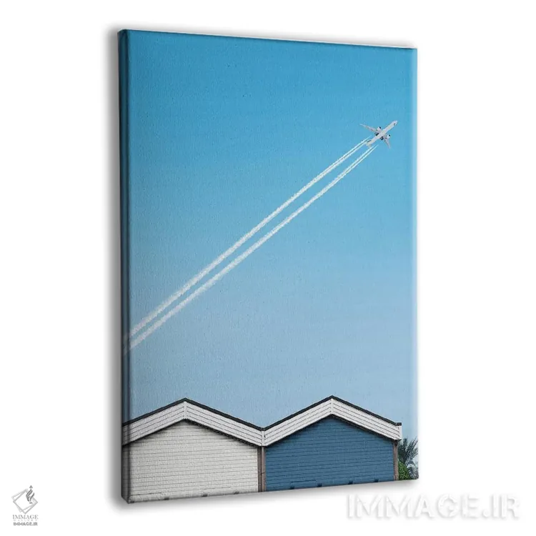 تابلو مینیمال مینیمالیسم سه اثر دانیلو د آلکساندریا - نمای پرسپکتیو محصول