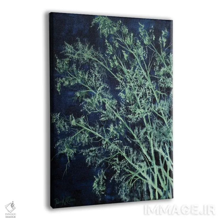 تابلو دکوراتیو علف دریایی آکواریومی اثر درک مک کری - نمای پرسپکتیو محصول