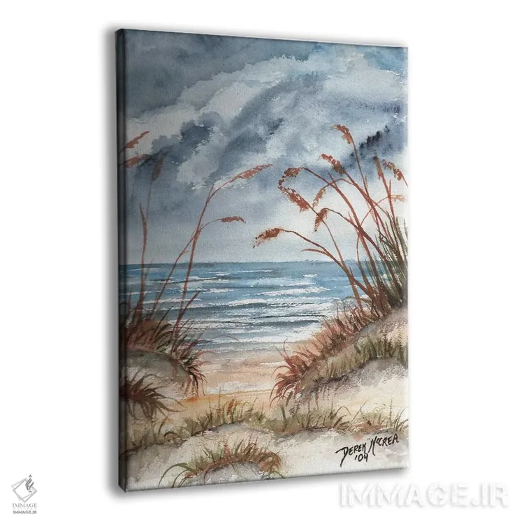 تابلو دکوراتیو تپه های شنی اثر درک مک کری - نمای پرسپکتیو محصول