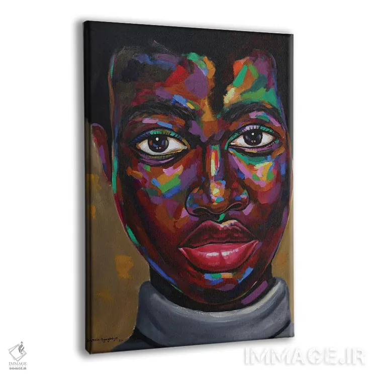 تابلو دکوراتیو چشم انداز امید IV اثر دامولا آیگبایو - نمای پرسپکتیو محصول