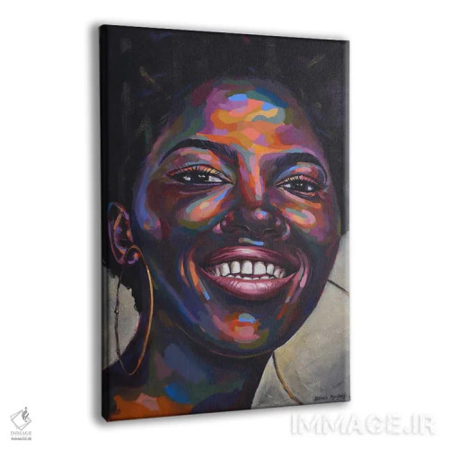 تابلو دکوراتیو علیه همه احتمالات IX اثر دامولا آیگبایو - نمای پرسپکتیو محصول