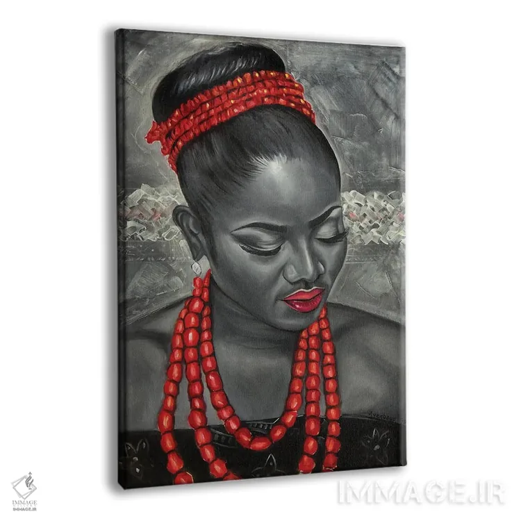 تابلو دکوراتیو فرهنگ اثر دامولا آیگبایو - نمای پرسپکتیو محصول