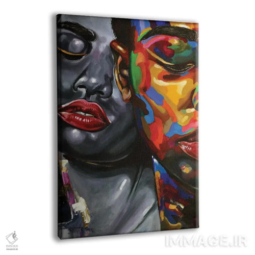 تابلو دکوراتیو قدرت در تنوع II اثر دامولا آیگبایو - نمای پرسپکتیو محصول