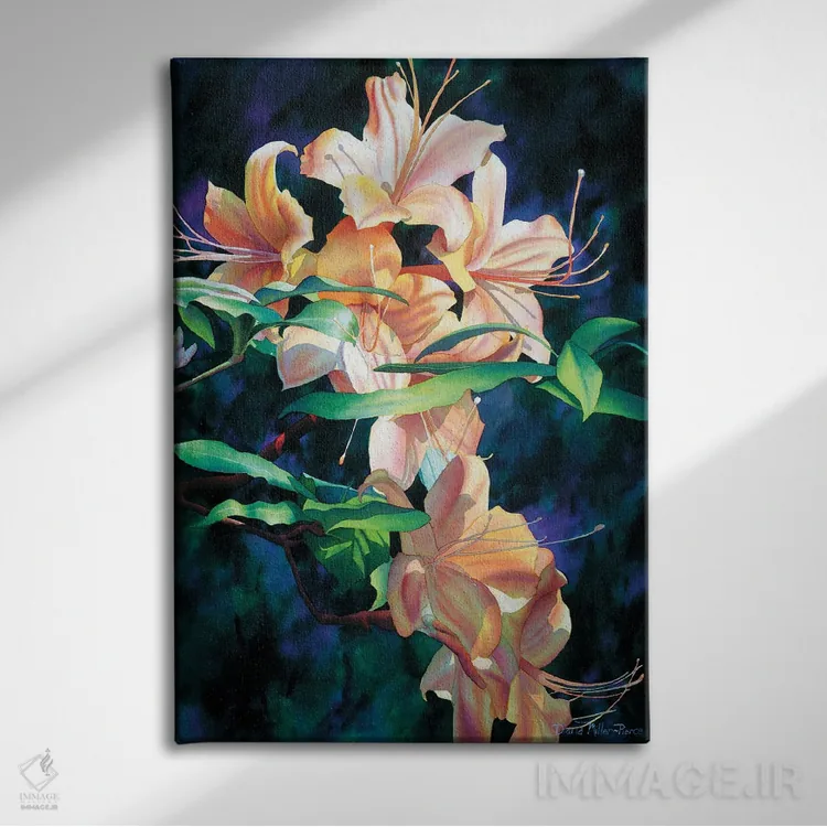 تابلو دکوراتیو دوباره بالای تپه اثر دیانا میلر-پیرس - نمای روبهرو روی دیوار