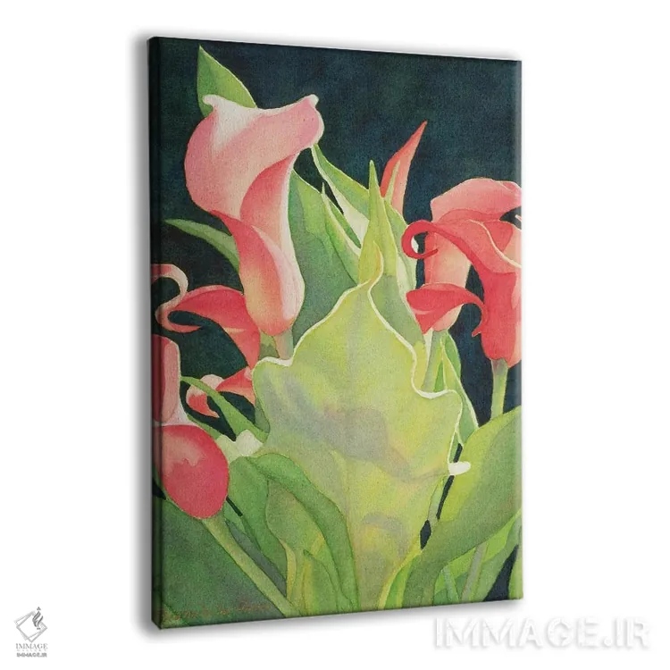 تابلو دکوراتیو دیده بان گلی - کالای لیلی اثر دیانا میلر-پیرس - نمای پرسپکتیو محصول