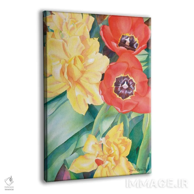 تابلو دکوراتیو درهم تنیده اثر دیانا میلر-پیرس - نمای پرسپکتیو محصول