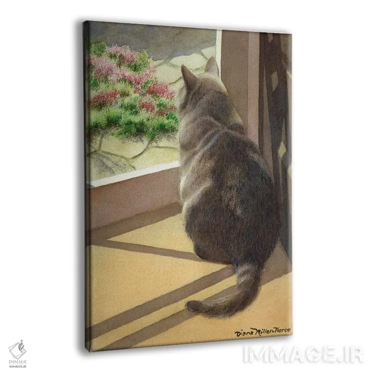 تابلو دکوراتیو اشتیاق اثر دیانا میلر-پیرس - نمای پرسپکتیو محصول